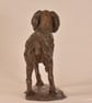 Small Standing Spaniel Animal Statue Small Bronze Resin Sculpture - Image 3