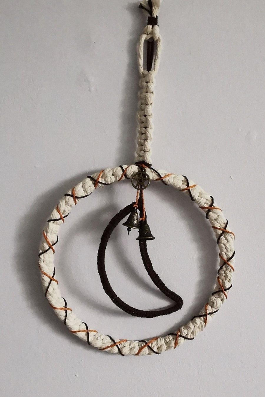 Macramé Moon Wall Décor 