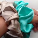 Pair of Satin scrunchies 