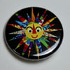 HERE COMES THE SUN BUTTON BADGE