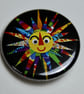 HERE COMES THE SUN BUTTON BADGE