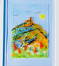  Fused Glass landscape picture  ( made to order) - Image 2