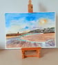 Winter Sunshine St. Ives Harbour. Original Watercolour Painting  - Image 2