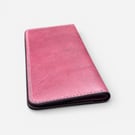 Handmade Full Grain Long Leather Wallet with Coin Pocket