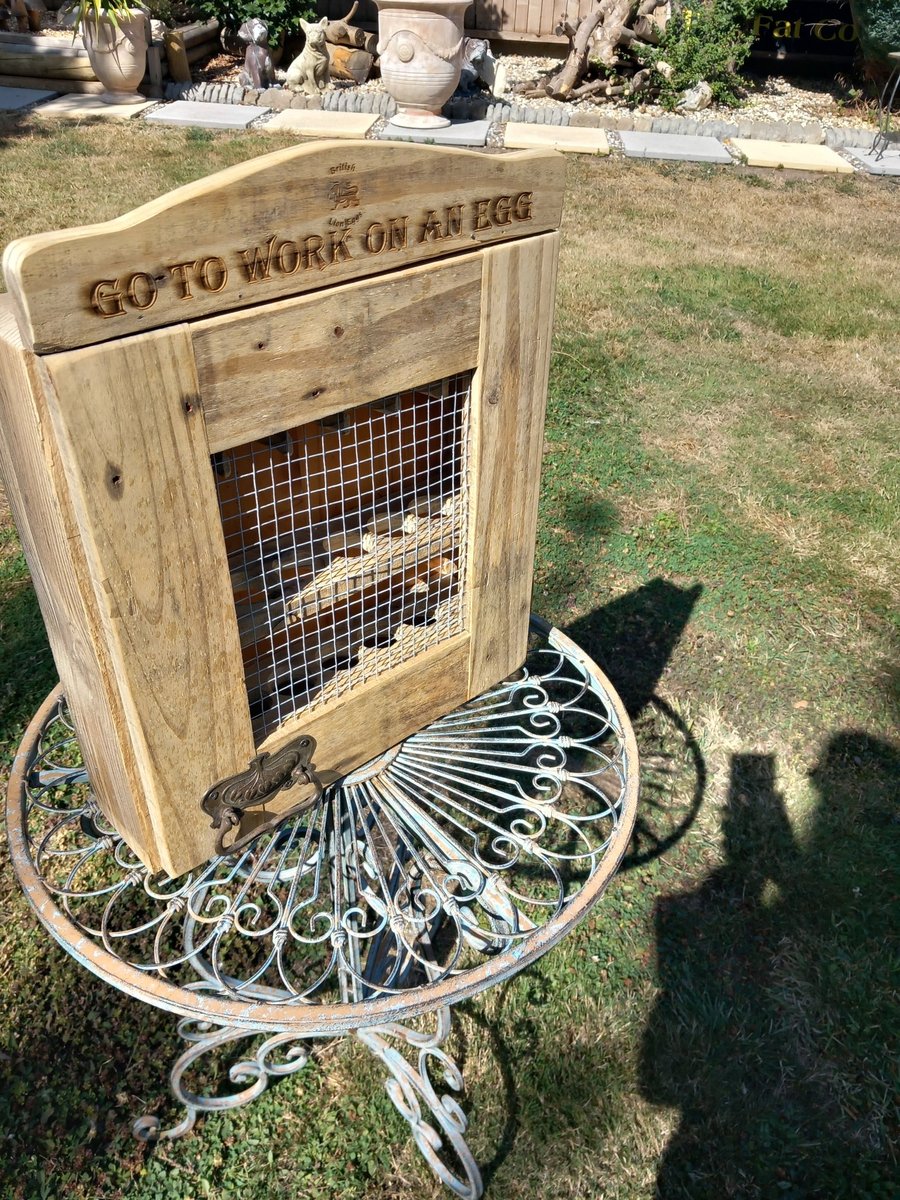 rustic egg cupboard