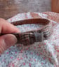 cute wool check hairband alice band no h18 - Image 2