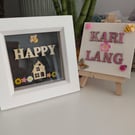 Cute Happy Home frame 