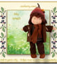 Doll - Billy Spraggs - a handcrafted Mulberry Green doll