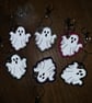 Reflective Ghost Embroidered Charm - Image 2