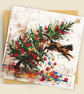 Christmas Cat & Tree – Premium Festive Greeting Card