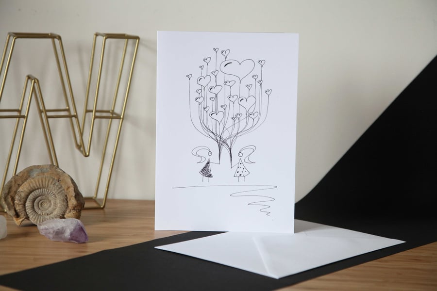 Gay Wedding Card for women