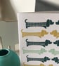 'Little Sausage Dog' multi pack cards - Image 8