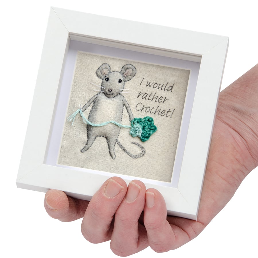 I would rather crochet!