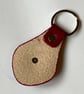 Red Leather Keyring - Dragon decoration - FREE SHIPPING - Image 4