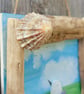 Pebble Seagull Driftwood Wall Art - Handmade Coastal Bird Art - One-of-a-Kind - Image 9