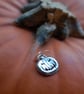 Seconds Sunday Pumpkin Face Charm in Silver and Copper - Image 2