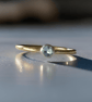 Gold Aquamarine Ring - Image 2