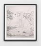 Lost in the Firmament, Screenprint, Signed Numbered Edition Paper Art