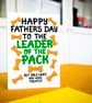 Funny Father’s Day Card From Dog For Dad, Grandad, Uncle,  Pet Dog Themed Card - Image 2