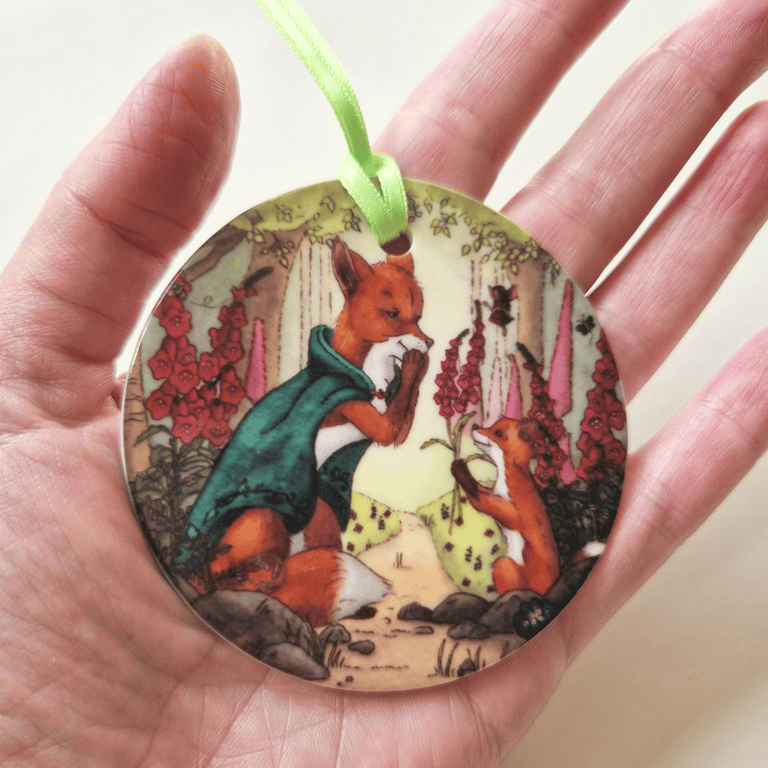 Finn’s Gift of Gloves – Personalised Ceramic Ornament with Poem
