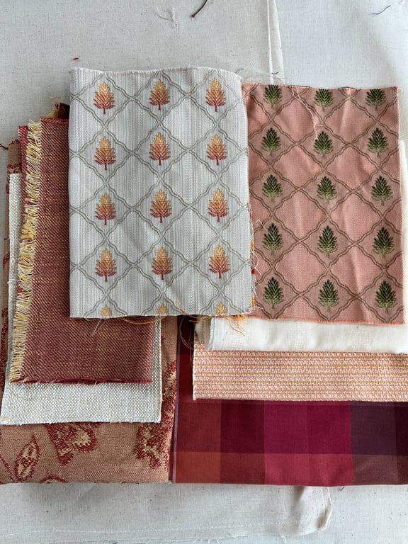 No.2 Vintage woven fabric inspiration bundle