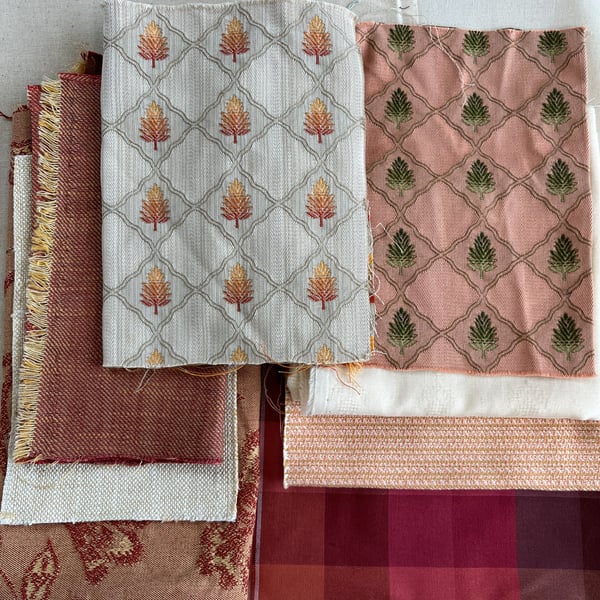 No.2 Vintage woven fabric inspiration bundle