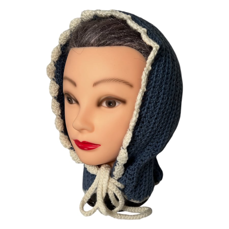 Crochet Balaclava hoodies hat 