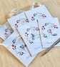 Berry Wreath Scene A6 Christmas Cards, pack of 6 with envelopes