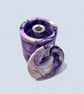 Purple Marbled Diffuser Bottle Holder for Home Fragrance - Image 5