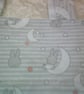 Miffy Rabbit sitting on Crescent Moons on a Pale Grey background Fabric Bag - Image 3