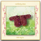 Little Nippers Dark Pink Cardigan 