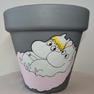 Moomin love 16cm Terracotta Pot 