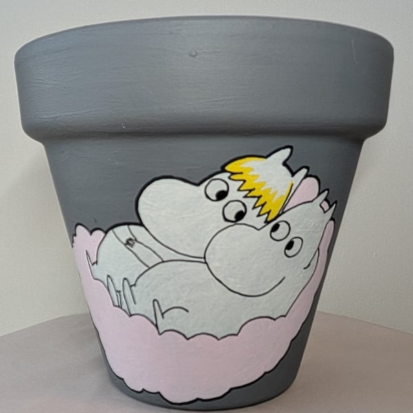 Moomin love 16cm Terracotta Pot 