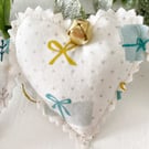Mini Heart in Festive Present Design