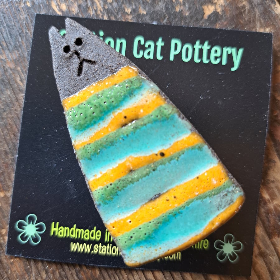 Station Cat Brooch