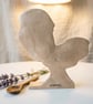 Gold Plaster Lovers Embracing Couple - Image 4