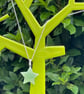 AVENTURINE NECKLACE green star disco cool retro - Image 2
