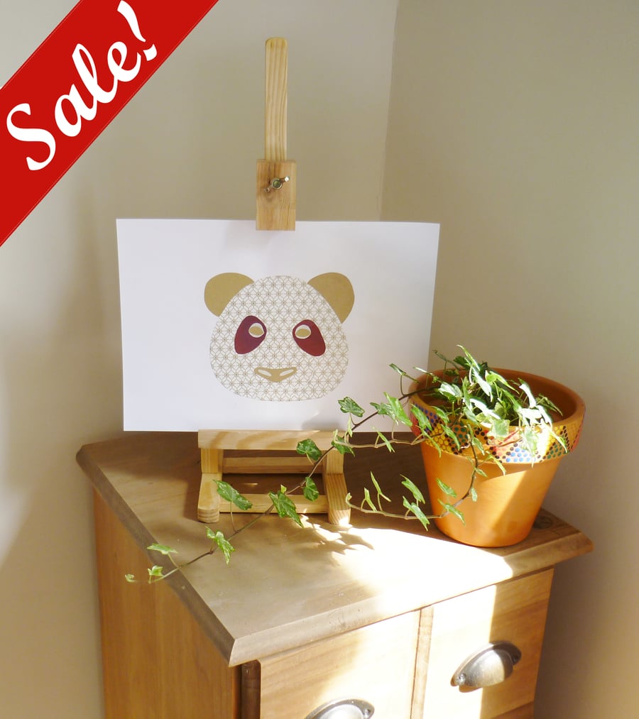 Sale - Collaged Panda