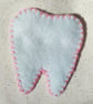 Handmade felt Tooth fairy pocket - Image 4