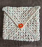 Granny square crocheted book cover or Kindle cover.  - Image 2