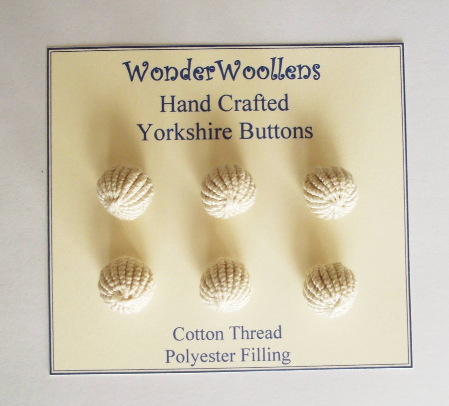 Yorkshire Buttons, Embellishments, Cotton Threa... - Folksy