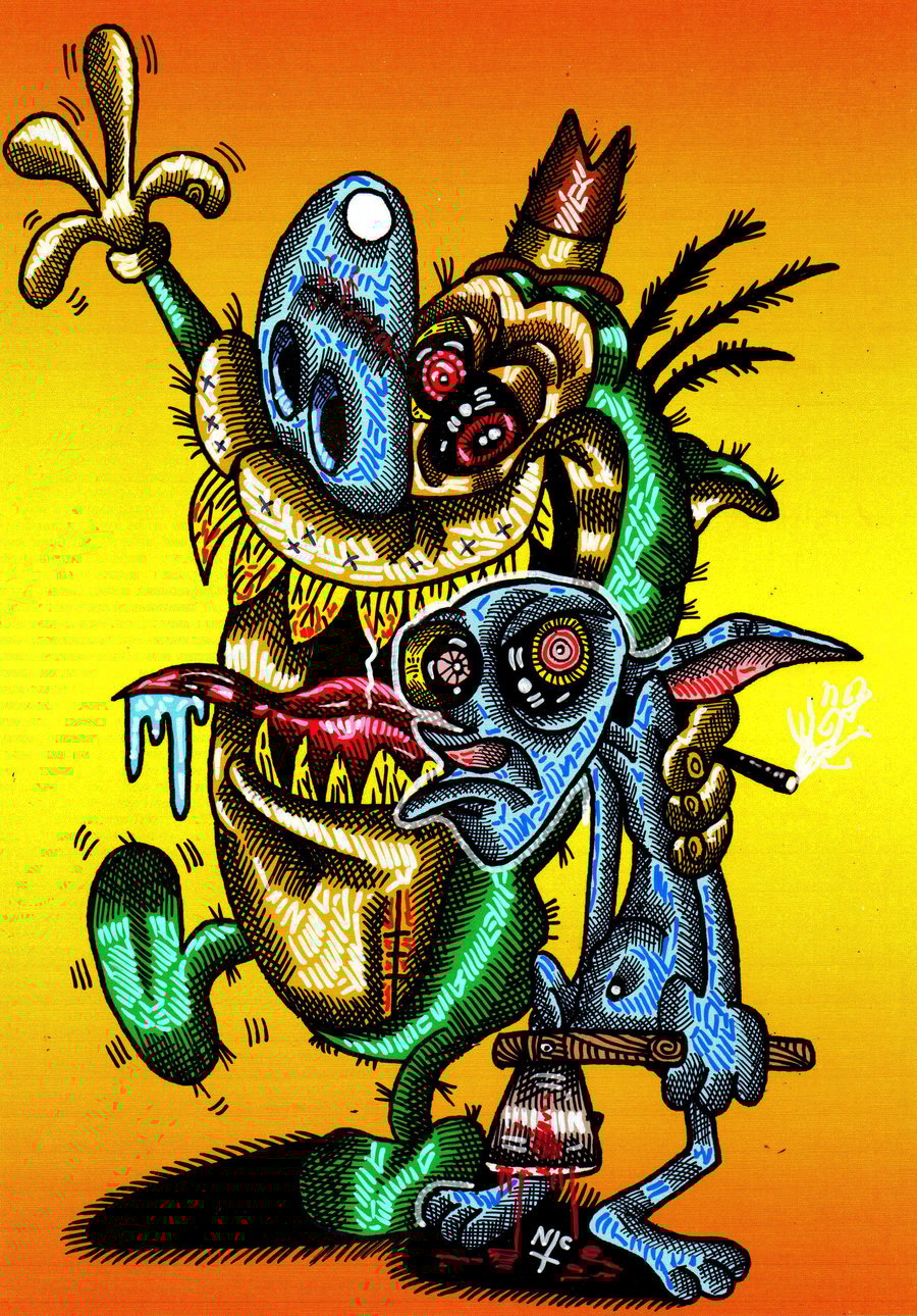 REN AND STIMPY TRIPPY