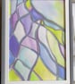 Framed print. A4 size print in frame. From my original painting titled 'Network'