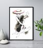 Fashion wall print, Fashion woman wall decor, Parisian wall art, gift - Image 4