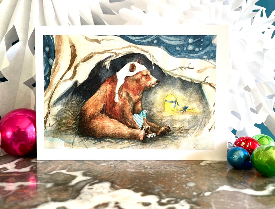 Pack of eight 'Sweet Christmas'Christmas cards