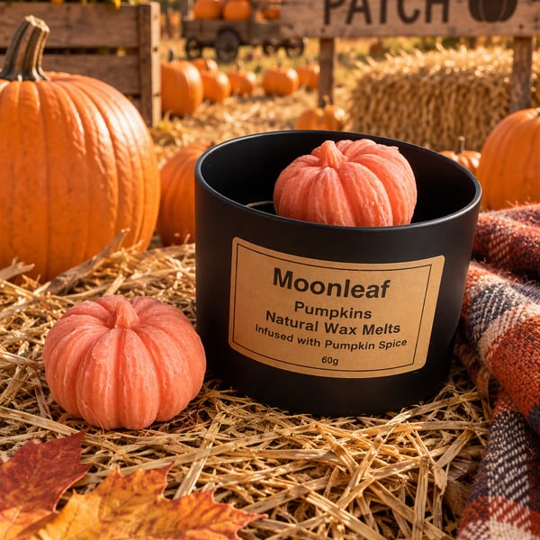 Autumn Pumpkins: Natural Soy Wax Melts 