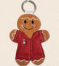 Nurse Gingerbread Decoration - Embroidered Healthcare Character - Image 5
