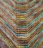 Hand knitted Neckerchief - Browns and greens - Image 4