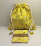 Ideal Mother's Day gift set. Wash bag and eye pads. - Image 2