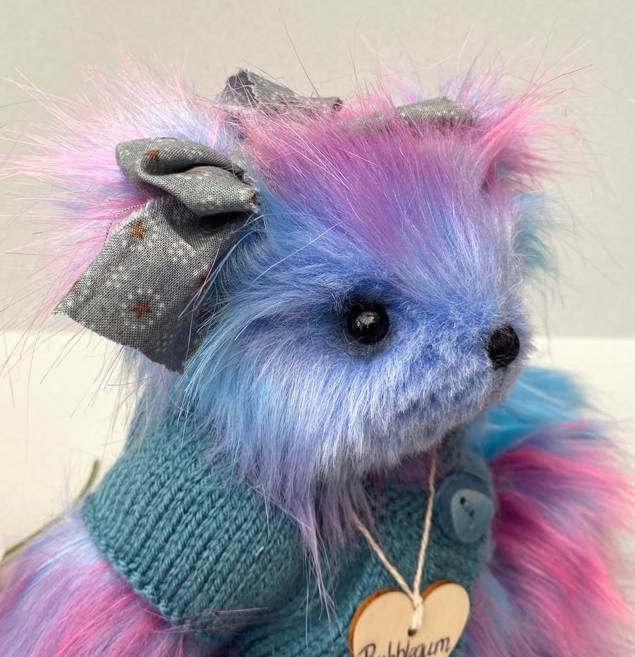 Teddy bear, collectable artist bear designed by Bearlescent, OOAK bear 